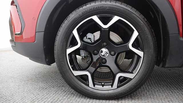 Vauxhall CROSSLAND 1.2 Turbo Ultimate SUV 5dr Petrol Auto Euro 6 (s/s) (130 ps) Red