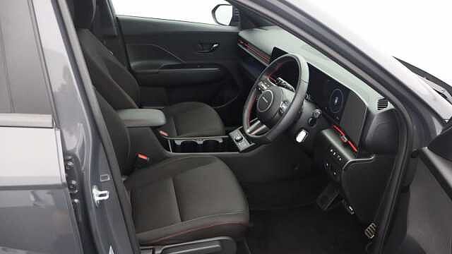 Hyundai KONA 1.6 h-GDi N Line SUV 5dr Petrol Hybrid DCT Euro 6 (s/s) (141 ps) Grey