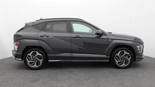 Hyundai KONA 1.6 h-GDi N Line SUV 5dr Petrol Hybrid DCT Euro 6 (s/s) (141 ps) Grey
