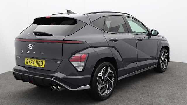 Hyundai KONA 1.6 h-GDi N Line SUV 5dr Petrol Hybrid DCT Euro 6 (s/s) (141 ps) Grey