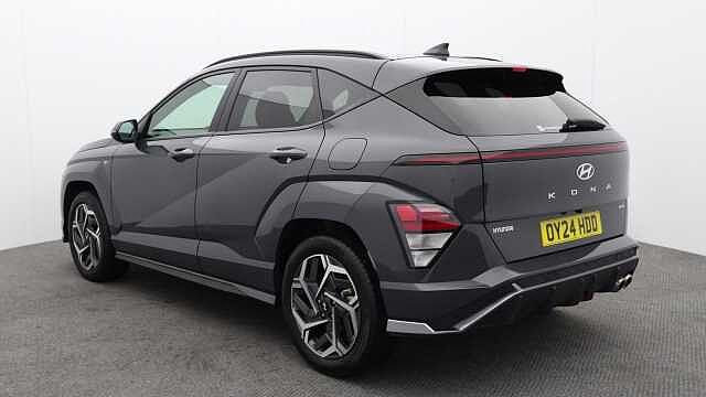 Hyundai KONA 1.6 h-GDi N Line SUV 5dr Petrol Hybrid DCT Euro 6 (s/s) (141 ps) Grey