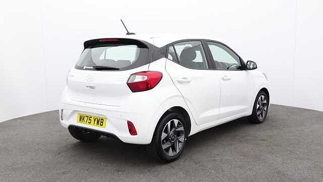 Hyundai I10 1.0 Advance Hatchback 5dr Petrol Manual Euro 6 (s/s) (63 ps) White