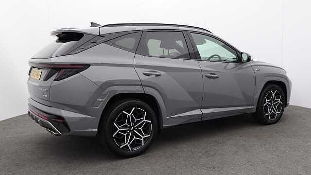 Hyundai TUCSON 1.6 h T-GDi N Line S SUV 5dr Petrol Hybrid Auto Euro 6 (s/s) (230 ps) Grey