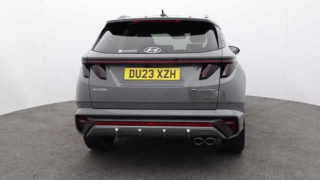 Hyundai TUCSON 1.6 h T-GDi N Line S SUV 5dr Petrol Hybrid Auto Euro 6 (s/s) (230 ps) Grey