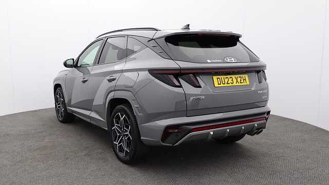 Hyundai TUCSON 1.6 h T-GDi N Line S SUV 5dr Petrol Hybrid Auto Euro 6 (s/s) (230 ps) Grey