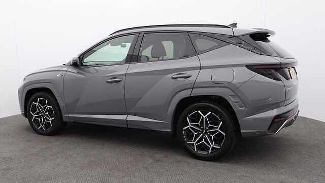 Hyundai TUCSON 1.6 h T-GDi N Line S SUV 5dr Petrol Hybrid Auto Euro 6 (s/s) (230 ps) Grey