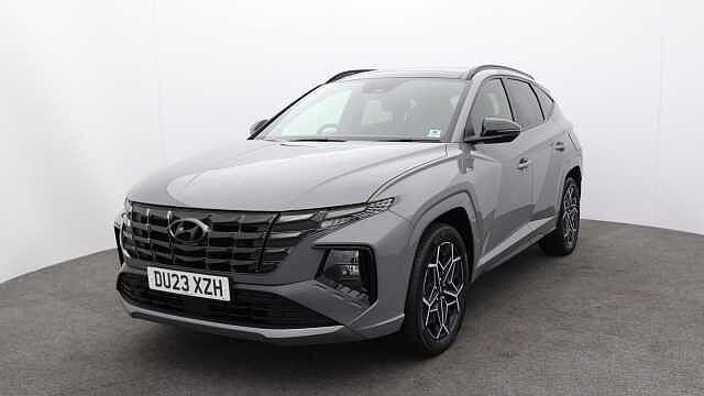 Hyundai TUCSON 1.6 h T-GDi N Line S SUV 5dr Petrol Hybrid Auto Euro 6 (s/s) (230 ps) Grey