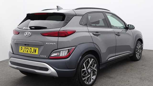 Hyundai KONA 1.6 h-GDi Premium SUV 5dr Petrol Hybrid DCT Euro 6 (s/s) (141 ps) Grey